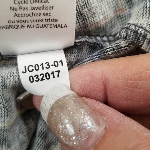 NWOT's - LuLaRoe Long Cardigan Duster Open Front Long Sleeves Multicolor Size S - Picture 9 of 9